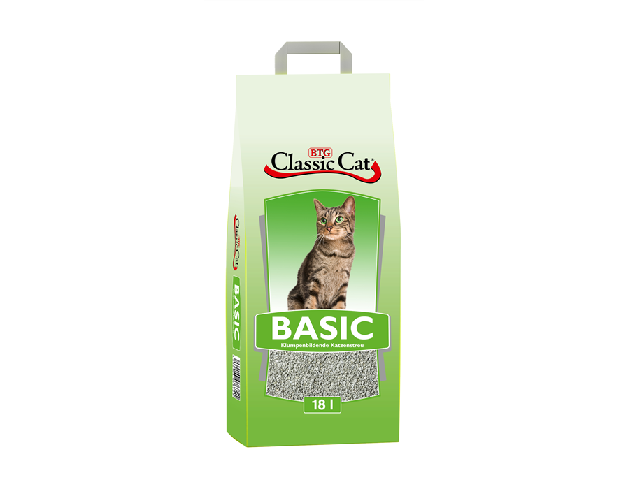 Classic Cat Katzenstreu Basic Bentonit 18 l 1