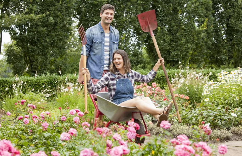 Wenn der Garten ruft: graben, lockern, schneiden 