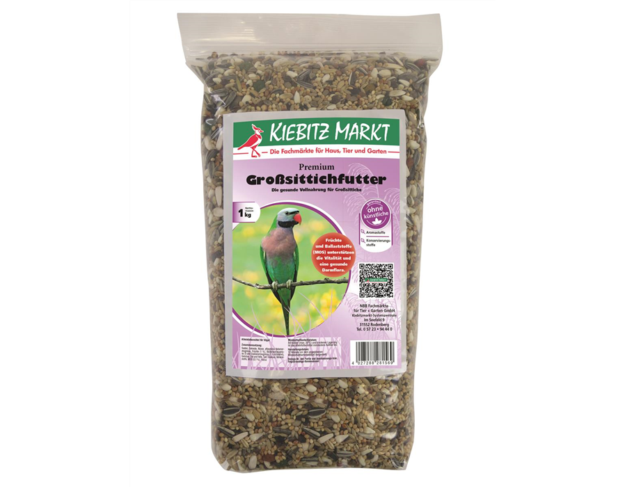 Kiebitzmarkt Großsittich Premium 1 kg