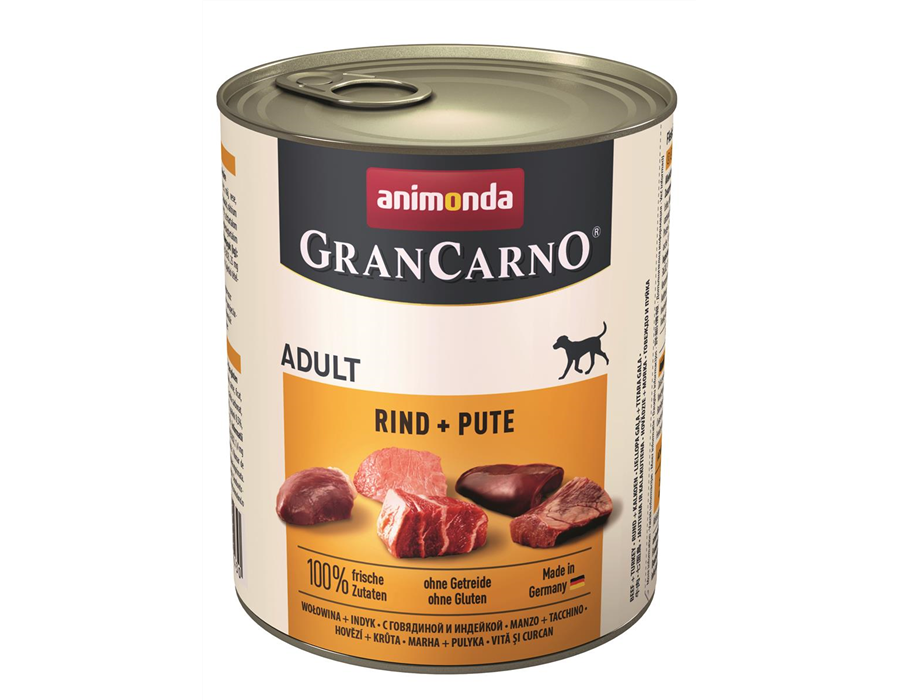 Animonda Dog Dose GranCarno Adult Rind & Pute 800g 800 g