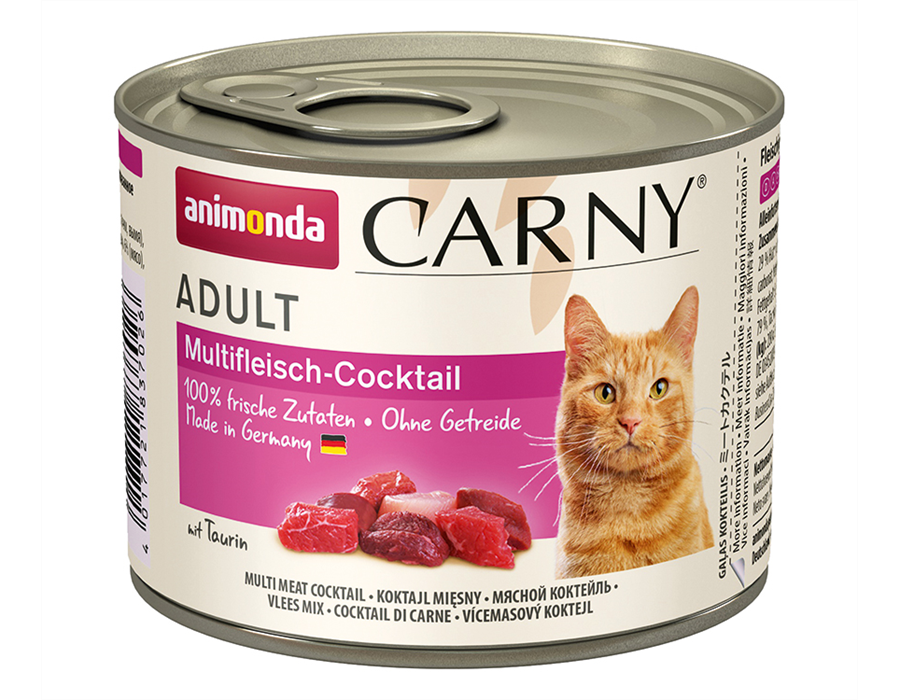Animonda Cat Dose Carny Adult Multifleisch - Cocktail 200 g