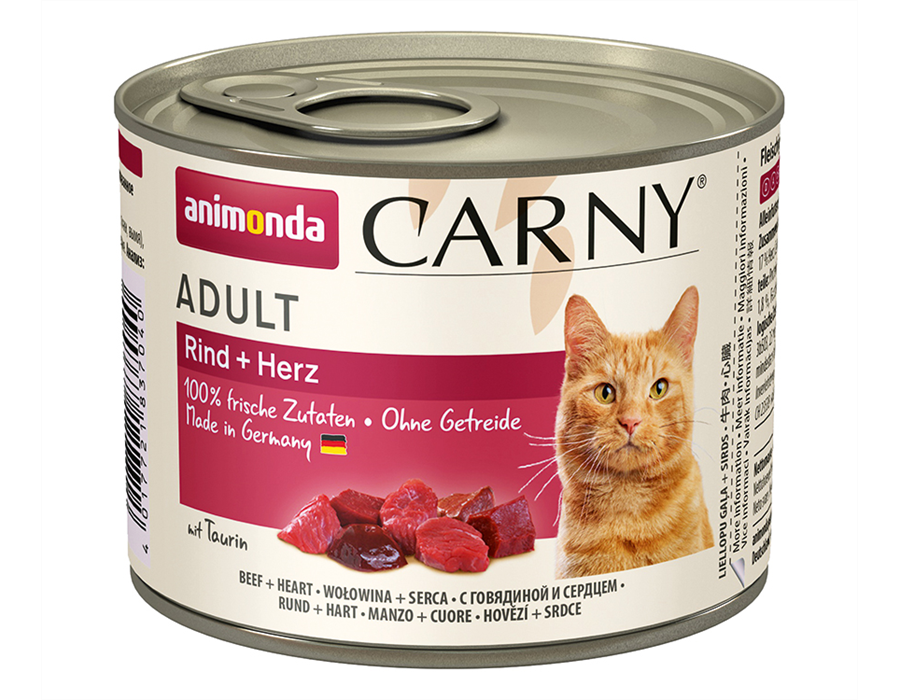 Animonda Cat Dose Carny Adult Rind & Herz 200 g