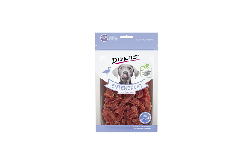 Dokas Dog Snack Entenbrust in Stückchen 70 g