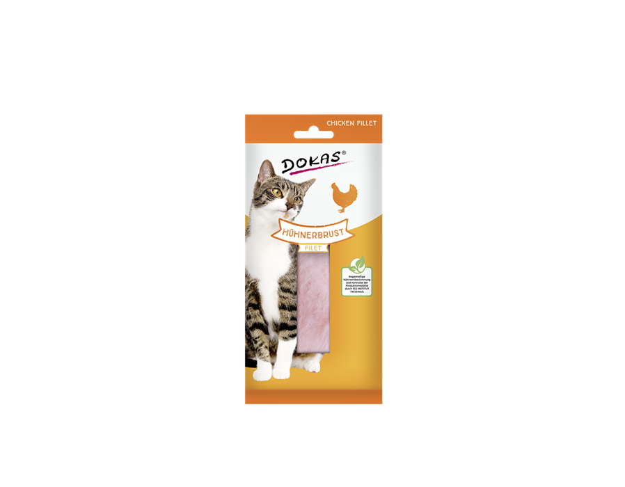 Dokas Cat Snack Hühnerbrustfilet 22g 22 g